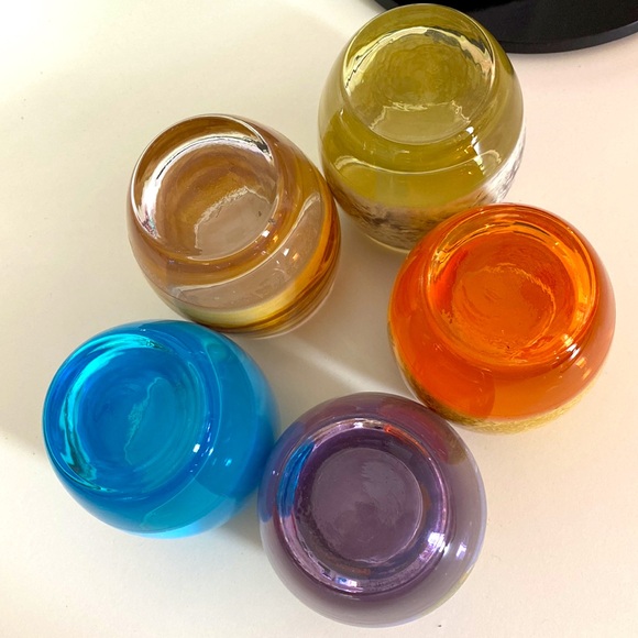 PLANET GLASS Set of 5 Glasses Solar System glassware - Picture 11 of 11